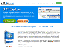 Tablet Screenshot of bkfexplorer.com